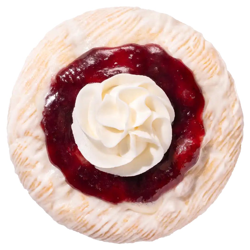 Raspberry Butter Cake Cookie