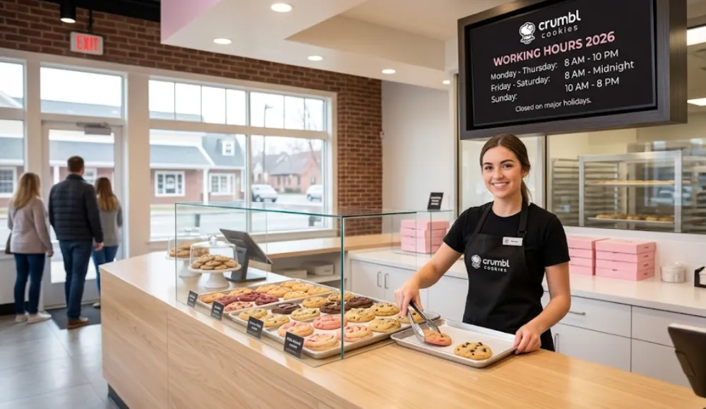Crumbl Cookies Hours | 2026 Schedule