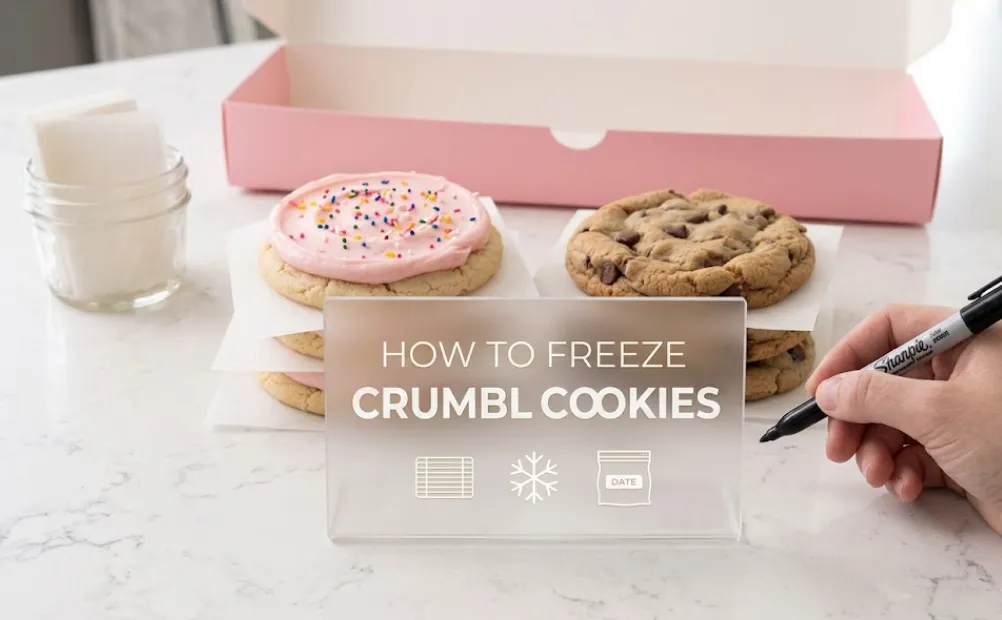 How to Freeze Crumbl Cookies? Store for a Longer Time
