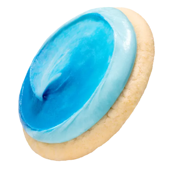 Cerulean Blue Sugar Cookie