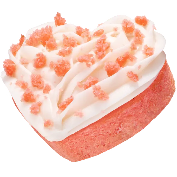 Pink Velvet Heart Cake